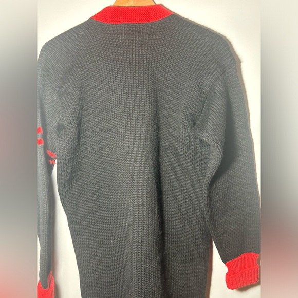 Champion Black and Red Knitwear Cardigan - Picture 2 of 4